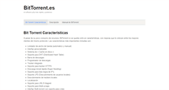Desktop Screenshot of bittorrent.es
