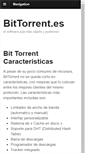 Mobile Screenshot of bittorrent.es